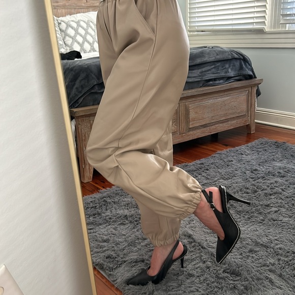 Pleather Zara drawstring pants - Picture 7 of 8